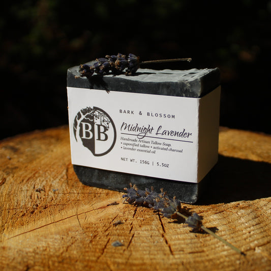 Midnight Lavender Tallow Soap