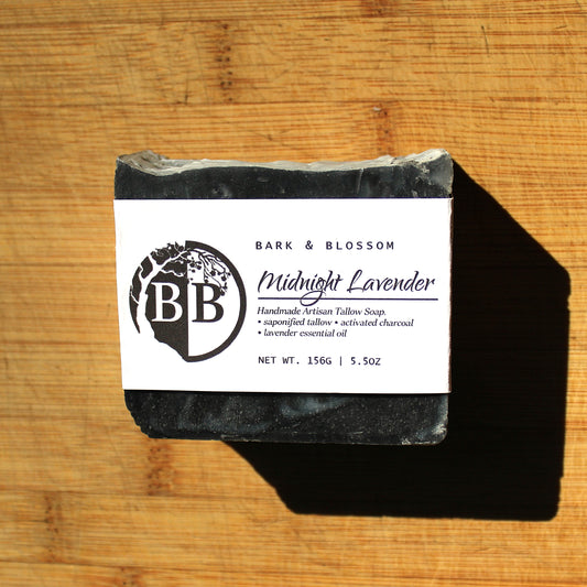 Midnight Lavender Tallow Soap