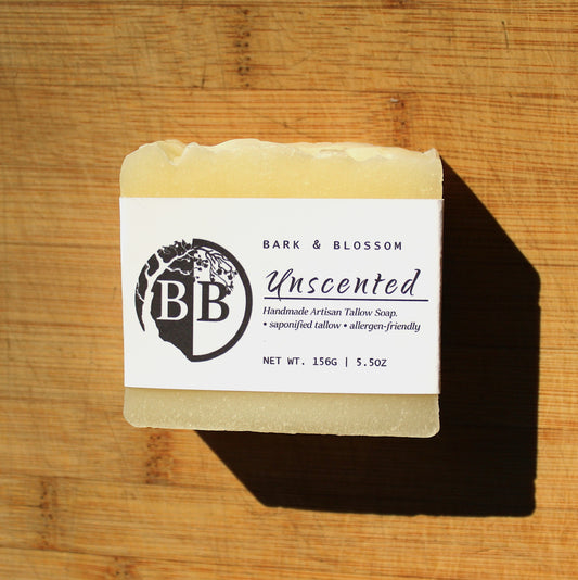 Unscented Tallow Soap